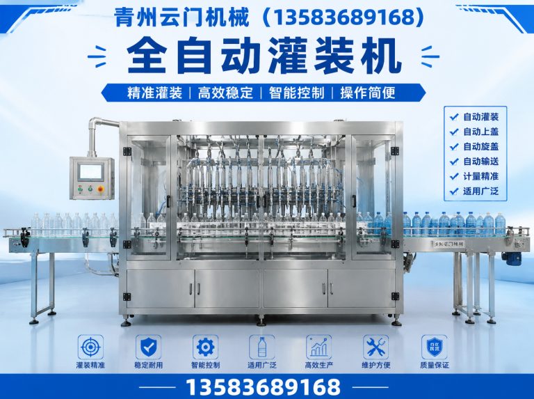 潍城区全自动灌装机展示图
